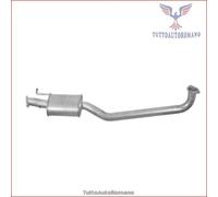 MI.79.56 Silenziatore centrale Imasaf per MITSUBISHI PAJERO I