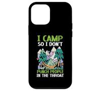 Mi accampo così non pugno le persone in gola camper Custodia per iPhone 12 mini