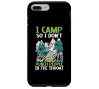 Mi accampo così non pugno le persone in gola camper Custodia per iPhone 7 Plus/8 Plus