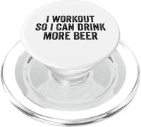 Mi Allenamento Così Posso Bere Di Sarcastico Divertente PopSockets PopGrip per MagSafe