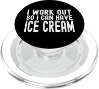 Mi alleno così posso avere il gelato PopSockets PopGrip per MagSafe