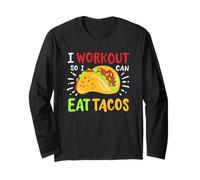 Mi alleno per Poter Mangiare i Tacos Maglia a Manica