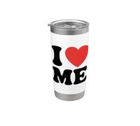 Mi amo Bicchiere termico in acciaio inox doppia parete