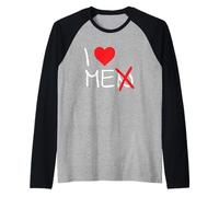 Mi Amo Maglia con Maniche Raglan