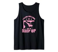 Mi arrampico Come Una Ragazza Cerco di Tenere Il Passo Boulder Canotta