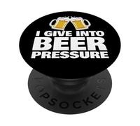 Mi arrendo alla pressione della birra PopSockets PopGrip Adesivo