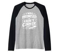 Mi avevano promesso Un Angolo Silenzioso Maglia con Maniche Raglan