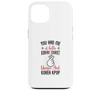 Mi avevi a Hello Korean Tourist Unique e Korea Kpop Custodia per iPhone 13
