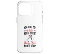 Mi avevi a Hello Korean Tourist Unique e Korea Kpop Custodia per iPhone 16 Pro