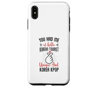 Mi avevi a Hello Korean Tourist Unique e Korea Kpop Custodia per iPhone XS Max