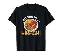 Mi avevi a Hibachi Teppanyaki Cuoco Giapponese Hibachi Chef Maglietta