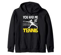 Mi avevi al tennista Love Passion Sport Felpa con Cappuccio