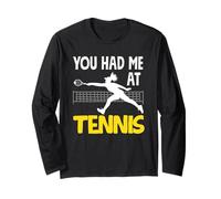 Mi avevi al tennista Love Passion Sport Maglia a Manica