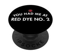Mi avevi alla tintura rossa PopSockets PopGrip Adesivo
