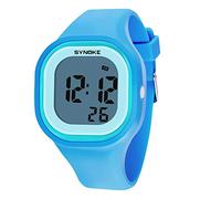 Mi Band 5 Orologio da donna LED Boy Girl Sport digitale da uomo in silicone per bambini con Mi Band 5 Orologio (e-Blue, One Size)