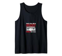 Mi Chiamano Pazza Mamma Baseball Canotta