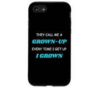 Mi chiamano un atteggiamento per il compleanno di una persona anziana adulta Custodia per iPhone SE (2020) / 7/8