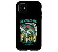 Mi chiamò a pescare - Christian Street Art Custodia per iPhone 11