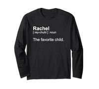 Mi chiamo Rachel. Conosciuto anche come Il Bambino Preferito Maglia a Manica