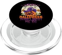 Mi chiedo se Halloween pensi anche a me, bambini divertenti PopSockets PopGrip per MagSafe