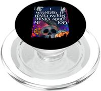 Mi chiedo se Halloween pensi anche a me, bambini divertenti PopSockets PopGrip per MagSafe