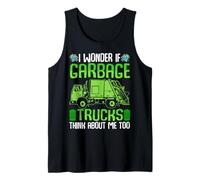 Mi chiedo se i Camion della Spazzatura pensano Anche a Me Canotta