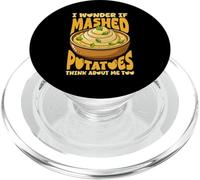 Mi chiedo se il purè di patate pensa Design PopSockets PopGrip per MagSafe