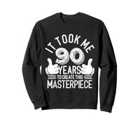 Mi ci sono voluti 90 anni, capolavoro, 90 anni, 90° compleanno Felpa