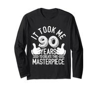 Mi ci sono voluti 90 anni, capolavoro, 90 anni, 90° compleanno Maglia a Manica