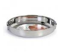 Mi Cocina - Vassoio forno rotondo 29 cm 2 manici inox