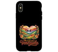 Mi Corazón Está en Venezuela Orgullo Venezolano Custodia per iPhone X/XS