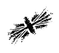 Mi crederai quando dico che è una libellula? Chi sa che bandiera è questa? Adesivo for la regolazione del cofano dell'auto Adesivo for auto(Black,120X48CM)