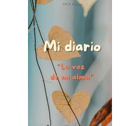 Mi diario "la voz de mi alama" - libro de notas personales vintage. Azul.: Cuaderno personal de notas de seguimiento diario para todas las edades