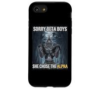 Mi dispiace Beta Boys Ha scelto il meme alfa divertente lupo alfa Custodia per iPhone SE (2020) / 7/8
