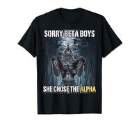 Mi Dispiace Beta Boys Ha Scelto Il Meme Alfa Divertente Lupo Alfa Maglietta