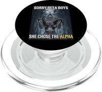 Mi dispiace Beta Boys Ha scelto il meme alfa divertente lupo alfa PopSockets PopGrip per MagSafe