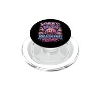 Mi dispiace che il mio cervello non stia cercando oggi Divertente PopSockets PopGrip per MagSafe