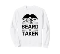 Mi Dispiace Che Questa Barba Sia Stata Presa: Una Barba Divertente dalla Moglie per Il Marito Felpa