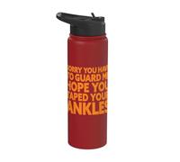 Mi dispiace che tu debba proteggermi, spero che tu abbia registrato le caviglie Stainless Steel Insulated Water Bottle