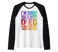 Mi Dispiace Che tu Sia Quasi Morto a Zouk Class Oggi Maglia con Maniche Raglan