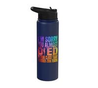 Mi dispiace che tu sia quasi morto a Zouk Class oggi Stainless Steel Insulated Water Bottle