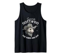 Mi dispiace devo andare Le vibrazioni sono off opossum Canotta