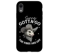 Mi dispiace devo andare Le vibrazioni sono off opossum Custodia per iPhone XR