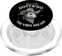 Mi dispiace devo andare Le vibrazioni sono off opossum PopSockets PopGrip per MagSafe