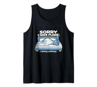 Mi Dispiace Ho Piani per Non Fare Nulla Divertente Regalo Pigro introverso. Canotta