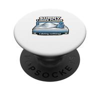 Mi dispiace Ho piani per non fare nulla Divertente regalo pigro introverso. PopSockets PopGrip Adesivo