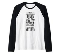 Mi dispiace il mio cuore è preso da super caldo veterano - moglie veterana Maglia con Maniche Raglan