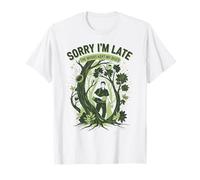 Mi Dispiace Im Late The Woods Kept My Discs Disc Golf Maglietta