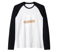 Mi dispiace non mi fido della produzione di caffè fatta in casa con latte macchiato Maglia con Maniche Raglan