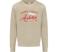 Mi Dispiace, Non Parlo Assholian Maglione Divertente Uomo